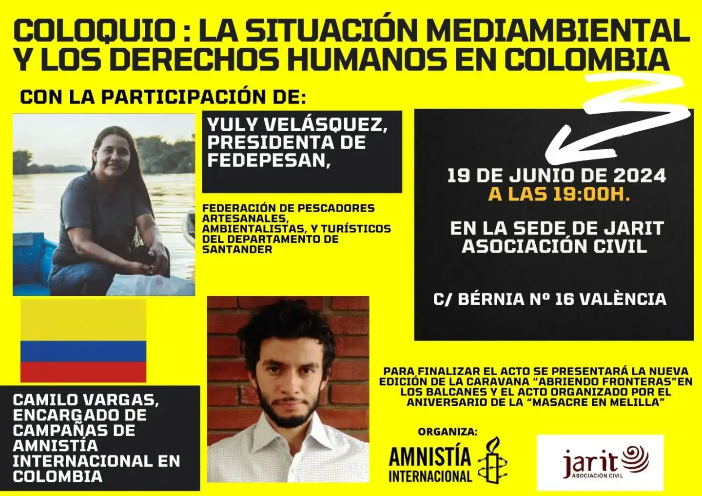 Situación mediambiental y los derechos humanos en Colombia